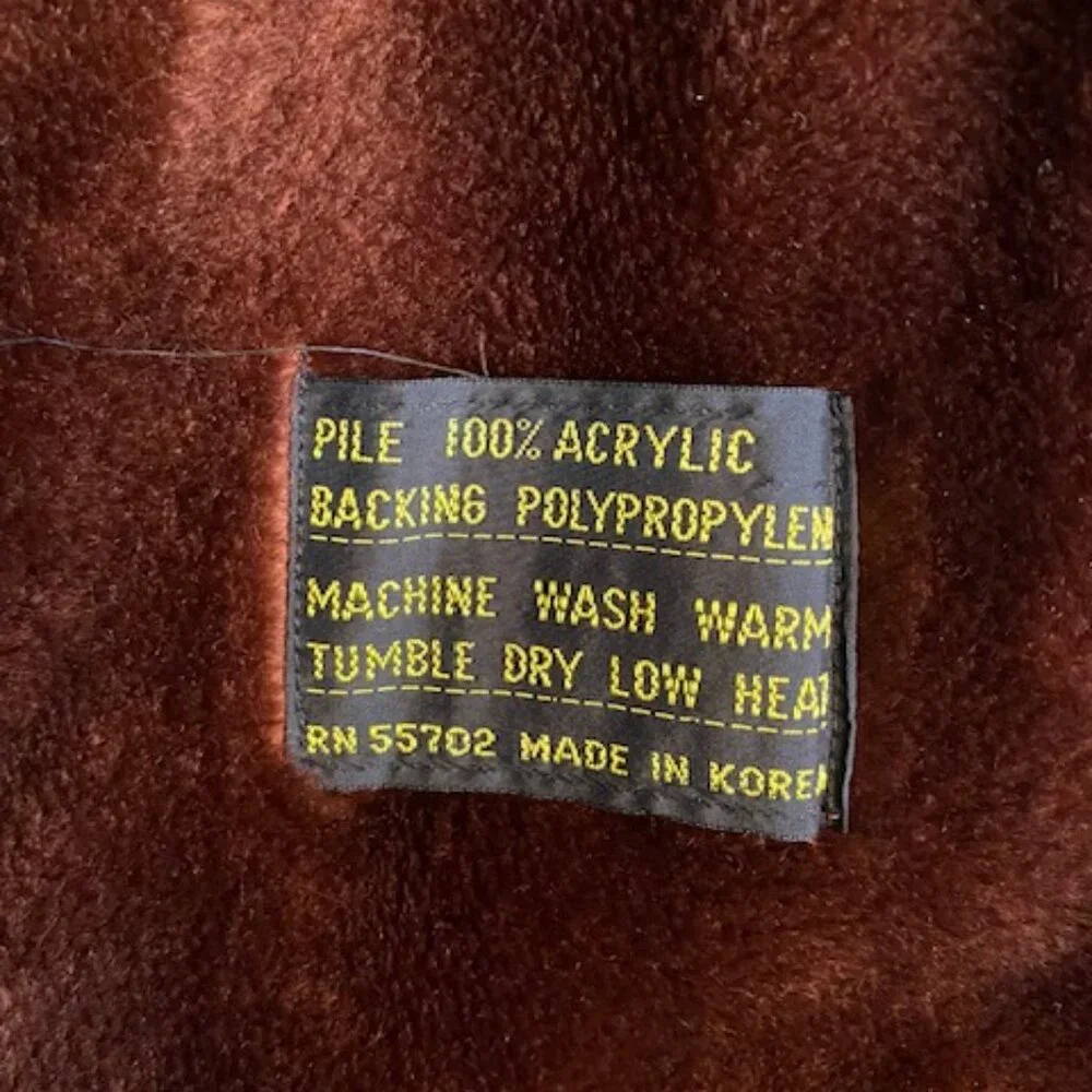 Vintage The Rossano brown men's leather jacket